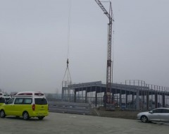 모바일 이동타워크레인 작업