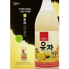 유자막걸리 9병 세트발송